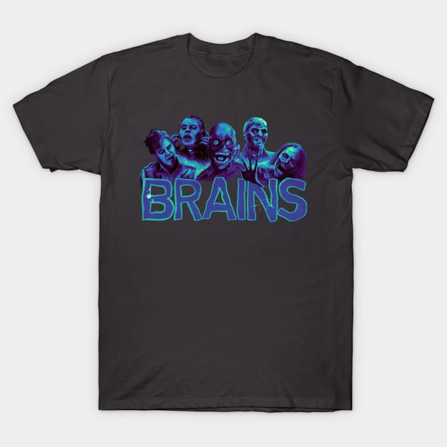 Brains! T-Shirt by Butlerbert23